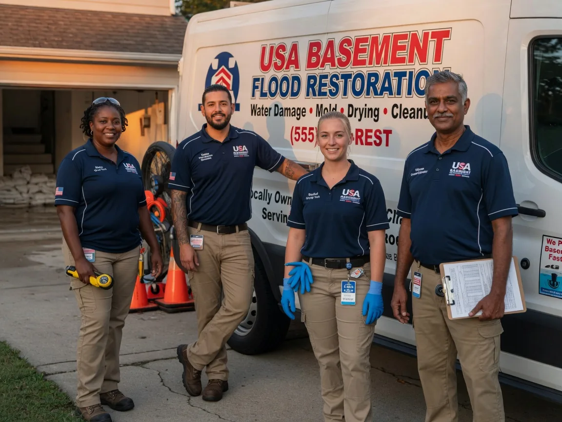 Basement Flood Cleanup company in Winfall, NC