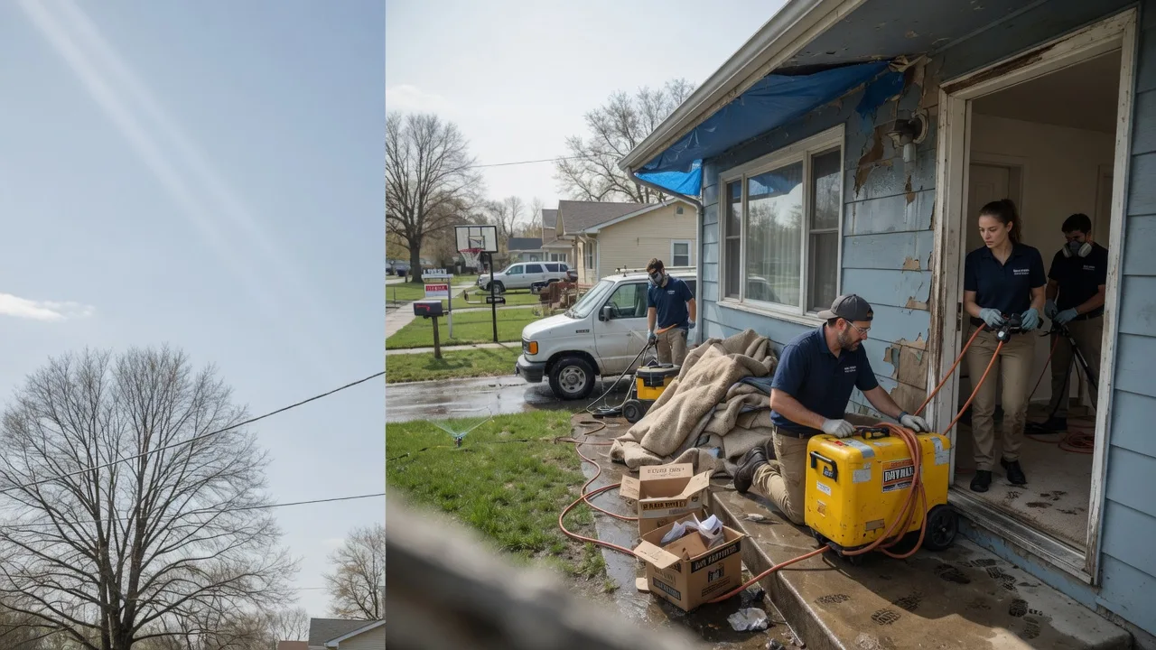 Basement Flood Cleanup in Winfall, NC near me